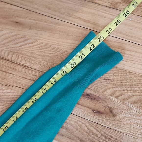 Pure Collection Spring Jade cotton wool cashmere sweater size 18 green soft cozy - Picture 11 of 14